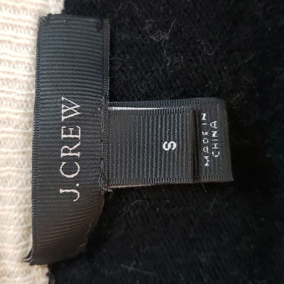 J.Crew Side Button Wool Blend Colorblock Sweater - Picture 7 of 8